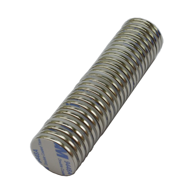 Magnet redondo de disco con un imán NDFEB adhesivo 3M